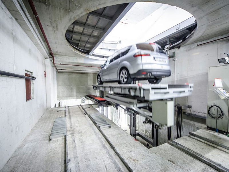 trans elevator automated parking
