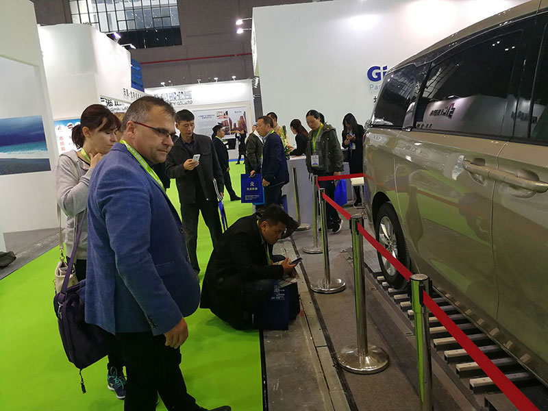 Joint exhibition at automated parking system EXPO