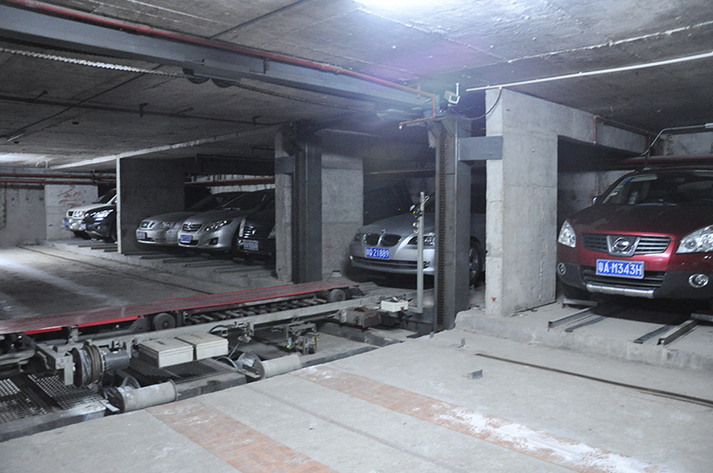 6 levels automated parking system