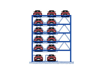 13 vehicles puzzle automated parking system
