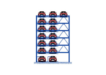 15 vehicles puzzle automated parking system