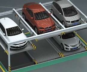 animation videos of puzzle parking system