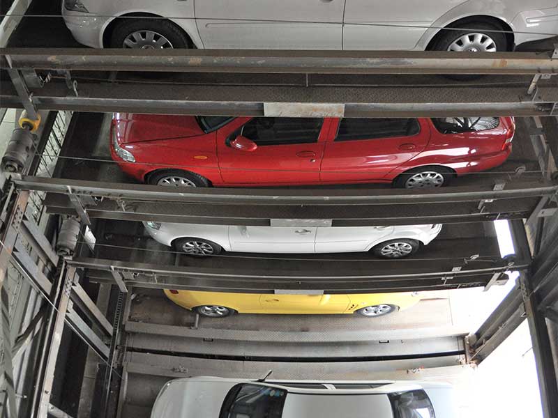 multi-layer parking system project