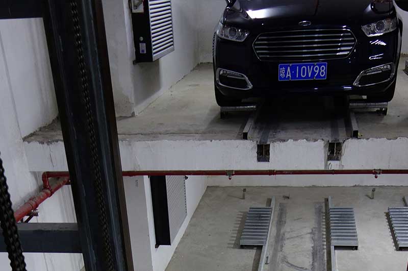 China automated multi parking system project