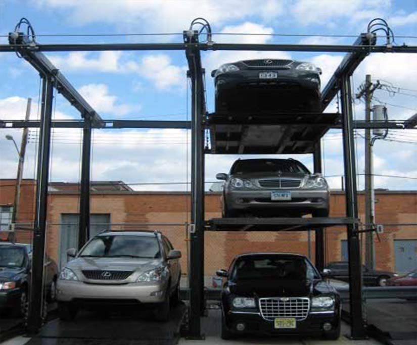 triple stack parking system